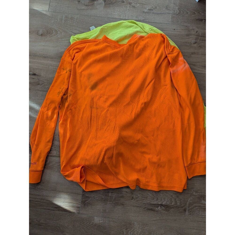 5/25 Sz 3X Construction Shirts Long Sleeve w/ Pockets - Picture 6 of 8